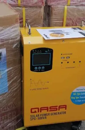 Qasa solar generator 500w Price in Nigeria Nature Solar Global Limited