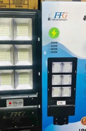 Ffg 500w 6eye solar street light Price in Nigeria Nature Solar Global Limited