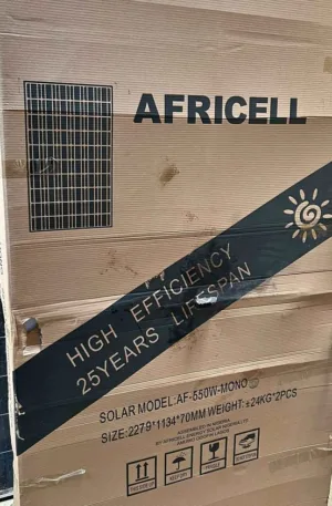 Africell Solar Panels Price in Nigeria Nature Solar Global Limited