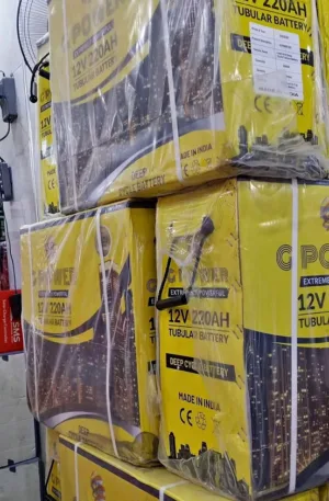 Tubular battery 220Ah Gpower Price in Nigeria Nature Solar Global Limited