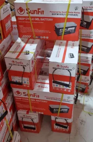 SUNFIT 165AH DRY CELL BATTERY Price in Nigeria Nature Solar Global Limited