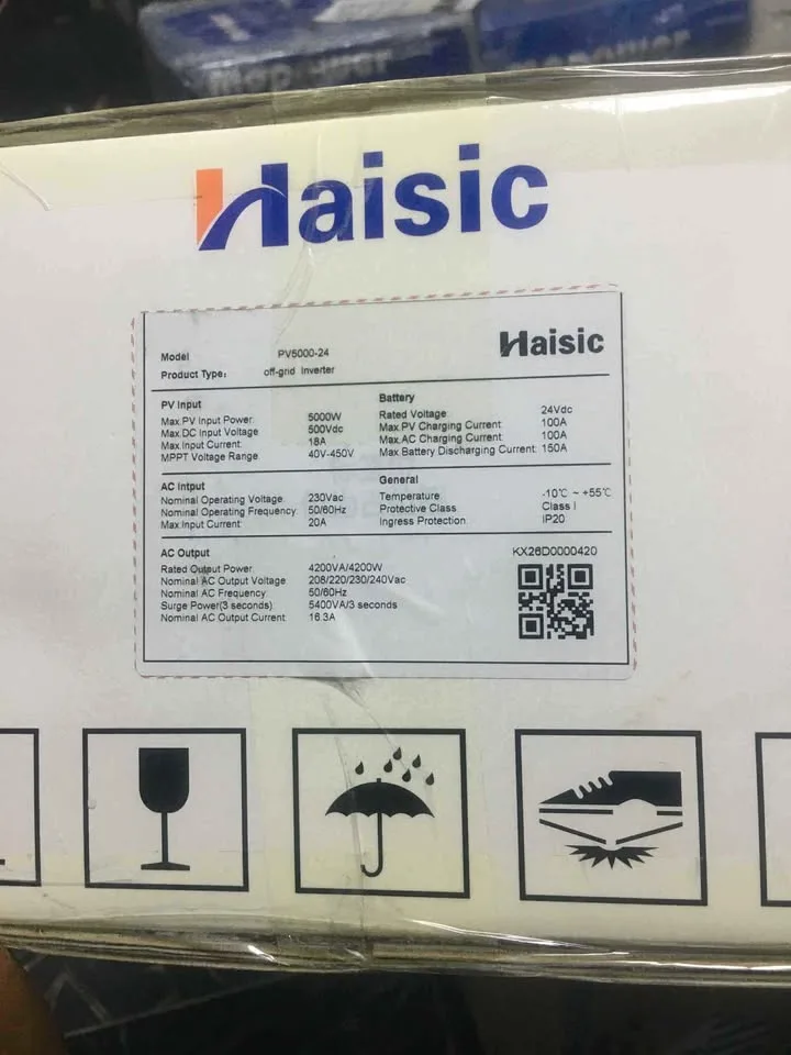4.2kva hybrid inverter haisic 24v Price in Nigeria 2 4.2kva hybrid inverter haisic 24v Price in Nigeria Nature Solar Global Limited 2