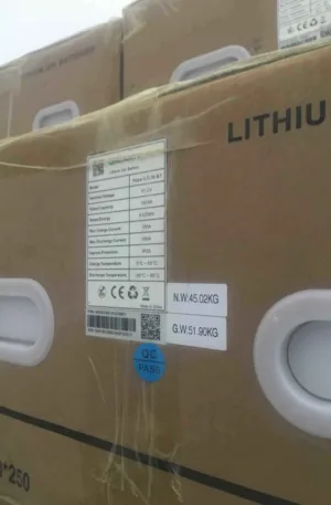 5kwh lithium battery growatt 48v Price in Nigeria Nature Solar Global Limited