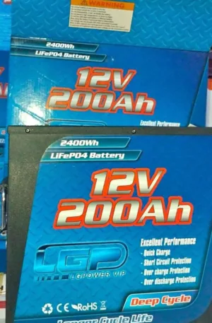 GP 200AH LITHIUM BATTERY Price in Nigeria Nature Solar Global Limited