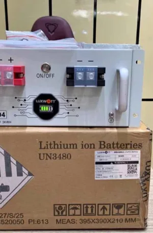 Luxwatt lithium ion battery 3kwh 24v Price in Nigeria Nature Solar Global Limited