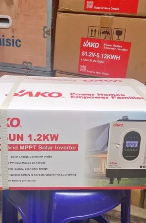 1.2kva 12v Sako Inverter Price in Nigeria Nature Solar Global Limited