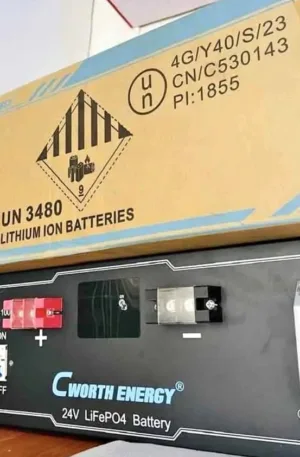 2.5kwh 24v Cworth Lithium Ion Battery Price in Nigeria Nature Solar Global Limited