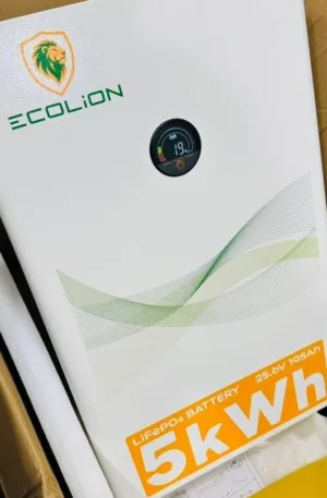 5kwh 51.2v ECOLION LITHIUM BATTERY Price in Nigeria Nature Solar Global Limited