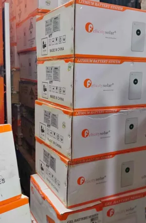 5kwh 51.2v Felicity lithium ion battery Price in Nigeria Nature Solar Global Limited