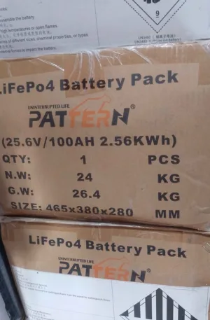 2.5kwh 24v pattern lithium ion battery Price in Nigeria Nature Solar Global Limited 2