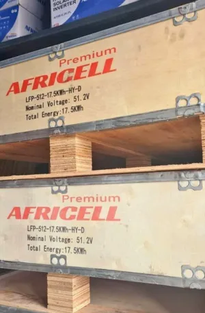 17.5kwh 51.2v Africell lithium ion battery Price in Nigeria Nature Solar Global Limited