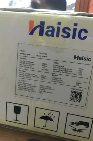 5kva hybrid inverter haisic 24v Price in Nigeria Nature Solar Global Limited