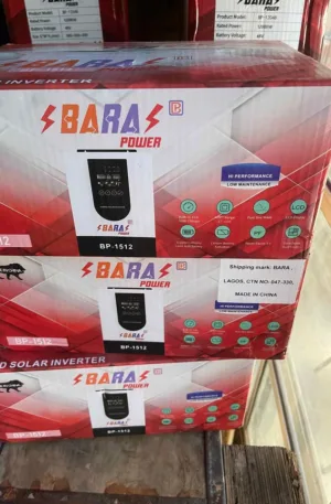 1.5kva 12v BARA POWER HYBRID INVERTER Price in Nigeria Nature Solar Global Limited