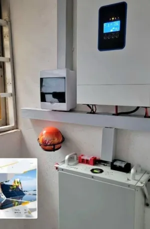24volt setup with 3kwh 24v luxwatt lithium battery and 24v hybrid inverter Price in Nigeria Nature Solar Global Limited
