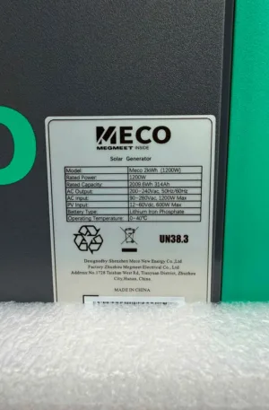 Meco 2kwh Solar Generator Price in Nigeria Nature Solar Global Limited
