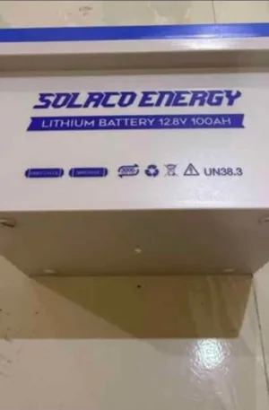 SOLACO ENERGY 100Ah 12.8v 1.2kwh battery Price in Nigeria Nature Solar Global Limited