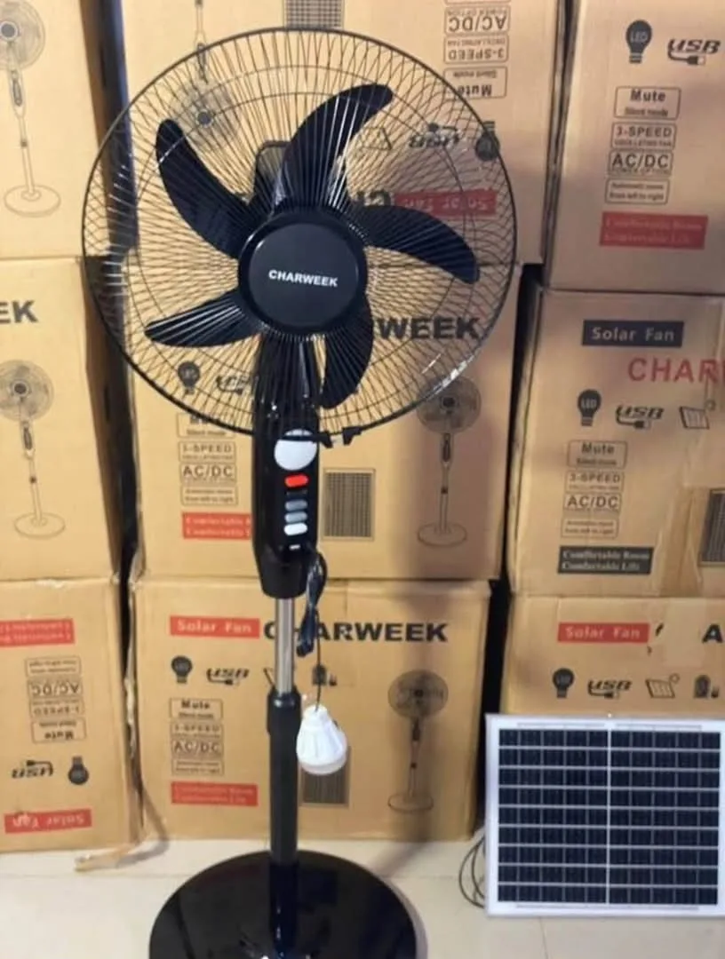 How much is a solar fan in Abuja?