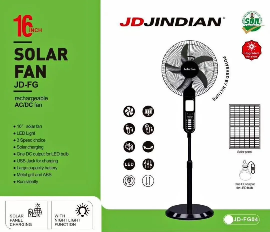 What is the price of a complete solar fan kit in Nigeria?
