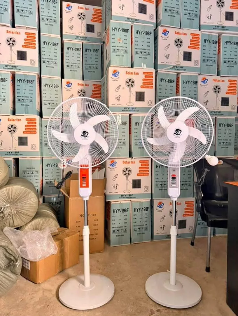 What is the price of a Qasa solar-compatible fan?