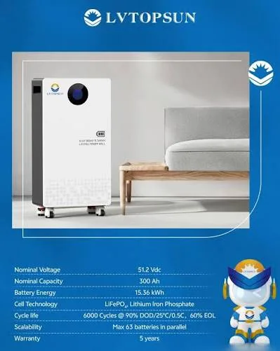 LVTopsun 15kWh Lithium Battery Price in Nigeria